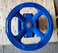 Задвижка чугунная Ду150 Ру16 фланцевая с обрезиненным клином EPDM Оптом и розница