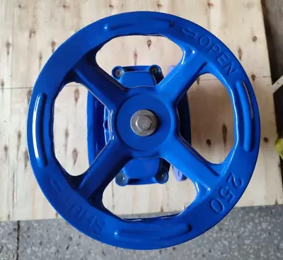 Задвижка чугунная Ду150 Ру16 фланцевая с обрезиненным клином EPDM Оптом и розница