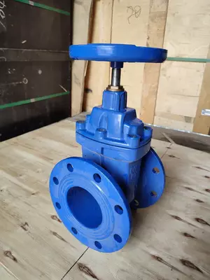 616 300 сум / шт. Задвижка чугунная Ду100 Ру16 фланцевая с обрезиненным клином EPDM