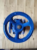 Du 100 PN 16 EPDM kauchuk xanjar bilan cho'chqani temirdan 120 darajaga mahkamlang Ulgurji va chakana