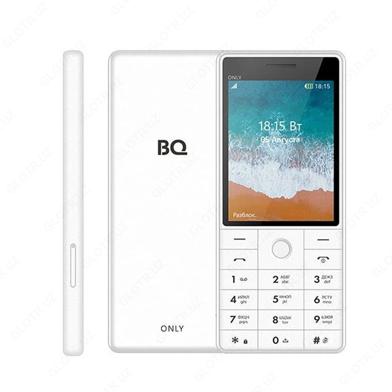 Telefon BQ 2815 Faqat oq rangda
