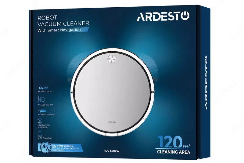 Robot pilesos ARDESTO RVC-S600W - home24.uz