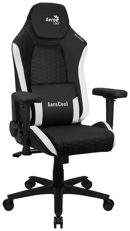 Игровое кресло Aerocool Сrown черное/белое - 3 959 000 сум