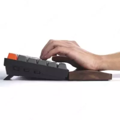 Подставка под запястья Keychron K4 Walnut Wood Palm Rest Подставка под запястья Keychron K4 Walnut Wood Palm Rest