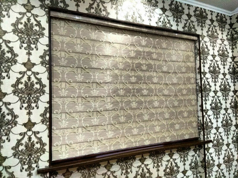 Горизонтальные жалюзи для гостиной