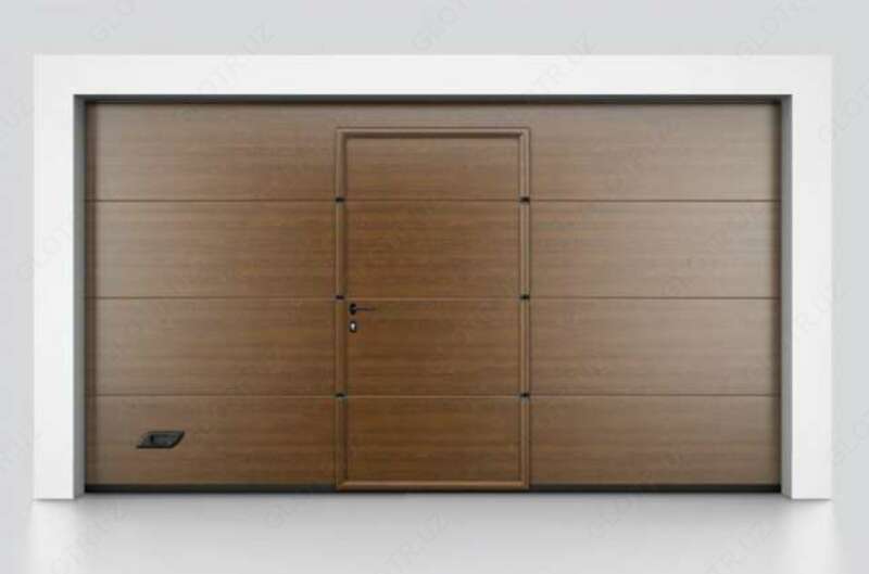  Секционные ворота для жилых комплексов - 