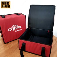 Термосумка для пиццы с вертикальным открытием