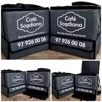 2х ярусные термосумки для доставки пиццы и фаст-фуда Оптом и розница