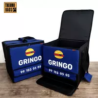 2х ярусные термосумки для доставки пиццы и фаст-фуда Thermo Bags