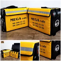 Pizza va tez ovqatlanish uchun universal termal sumka