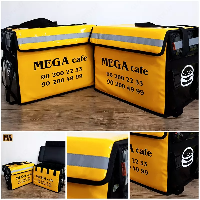 Pizza va tez ovqatlanish uchun universal termal sumka