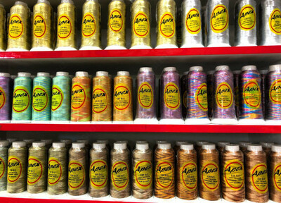 Вышивальные полиэстеровые нитки Apex 120den - от 14 427.5 сум / шт.