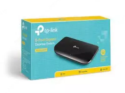 Коммутатор (хаб) 8-ми портовый гигабитный TP-LINK TL-SG1008D Коммутатор (хаб) 8-ми портовый гигабитный TP-LINK TL-SG1008D