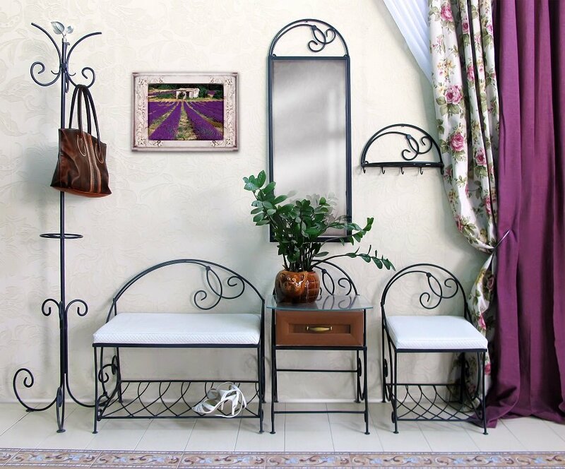 Кованая мебель, её преимущества