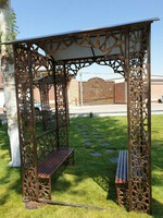 Красивая беседка из стали - 6 500 000 сум