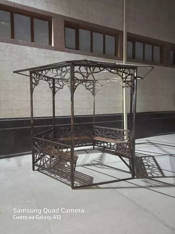 Беседка из стали