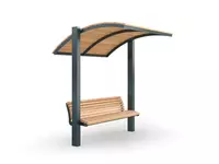 Cкамья с навесом "OHAKCHI" Хусусий Корхонаси