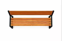  Cкамья с металлической основой и деревянными сидениями №3 - 