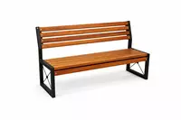  Cкамья с металлической основой и деревянными сидениями №3 Только в розницу