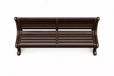 Дизайнерская кованая скамья со спинкой Только в розницу