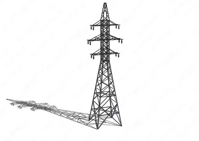 Опора линии электропередачи
