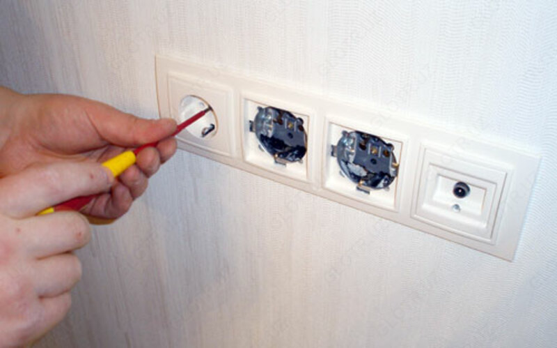 от 10 000 сум Установка розеток