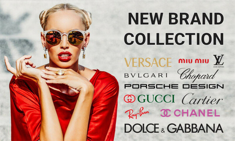 НОВАЯ КОЛЛЕКЦИЯ БРЕНДОВЫХ СОЛНЦЕЗАЩИТНЫХ ОЧКОВ
