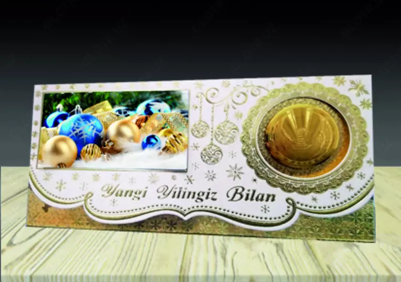 Yangi yil uchun otkritkalar