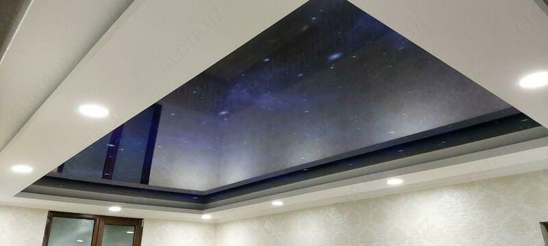 Потолки с экосольвентной фотопечатью EUROPOTOLKI.UZ