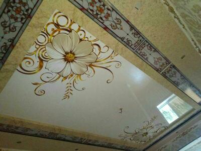 Потолки с экосольвентной фотопечатью