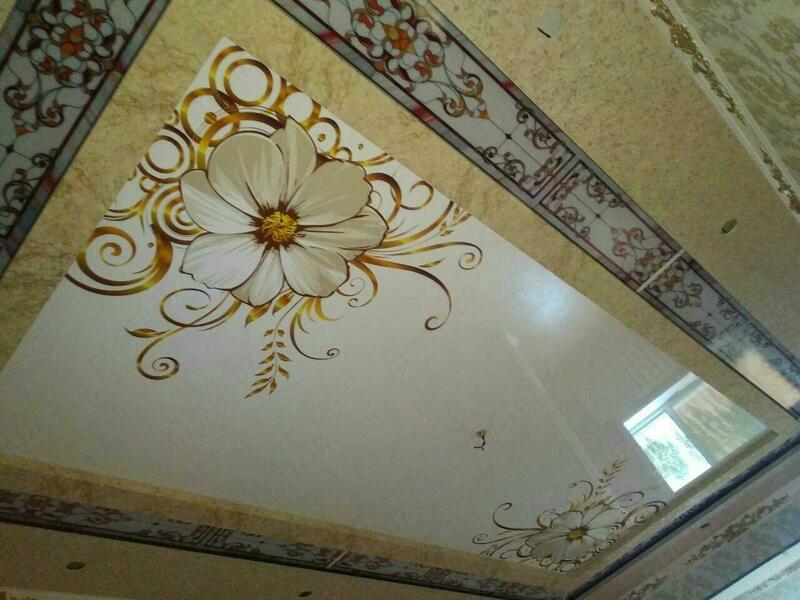 Потолки с экосольвентной фотопечатью