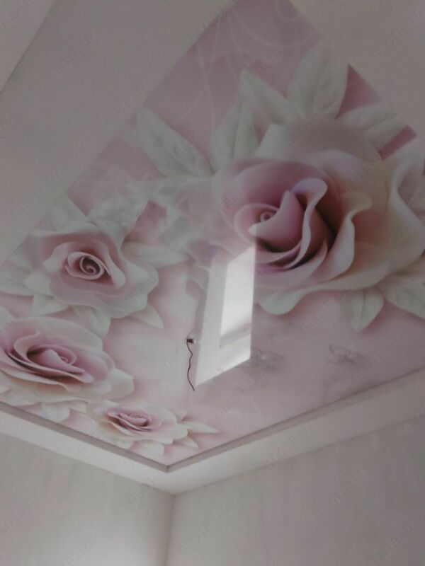 Натяжной потолок №16