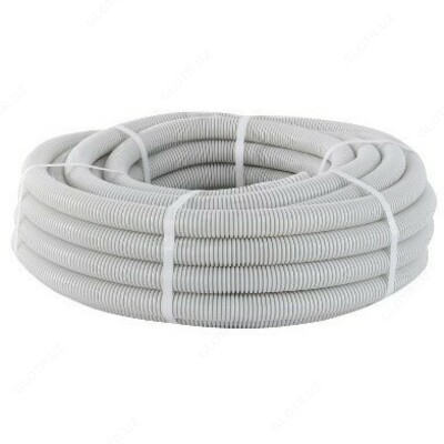 Гофра ПВХ d 40 с зондом (15 м) IEK