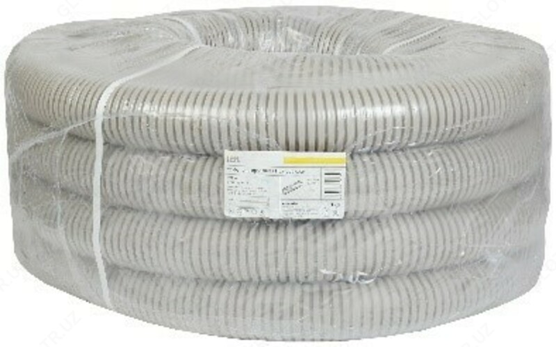 Гофра ПВХ d 63 с зондом (15 м) IEK