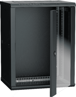 ITK Шкаф LINEA W 12U 600x450 мм дверь стекло, RAL9005