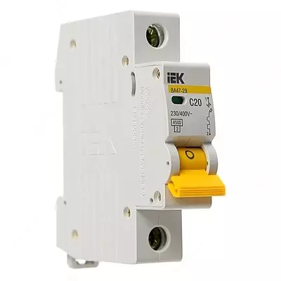 Автоматический выключатель ВА47-29 1P C 20А 4,5кА IEK