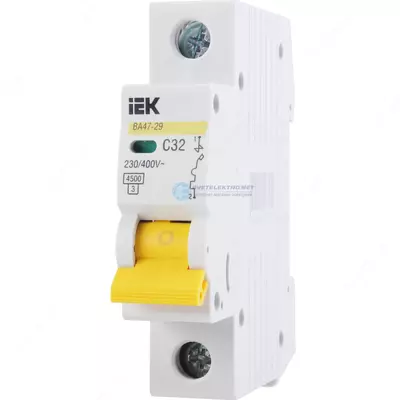 IEK Автоматический выключатель ВА47-29 1Р 32А 4,5кА х-ка С