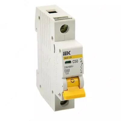 IEK Автоматический выключатель ВА47-29 1Р 50А 4,5кА х-ка С