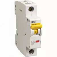 Авт.выкл. ВА 47-60 1Р 16А 6 кА х-ка С ИЭК/