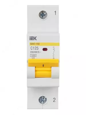 Автоматический выключатель ВА47-150 3Р 100А 15кА х-ка C IEK