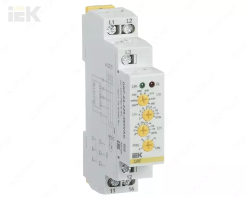 Реле контроля фаз ORF 06 3 фазы 220-460В AC  IEK - 299 000 сум