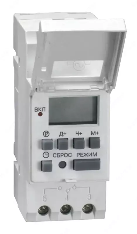 IEK Таймер ТЭ15 цифровой 16А 230В на DIN-рейку