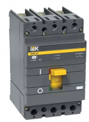 Автоматический выключатель ВА88-35 3Р 100А 35кА IEK