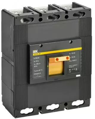 IEK Автоматический выключатель ВА88-40 3Р 630А 35кА