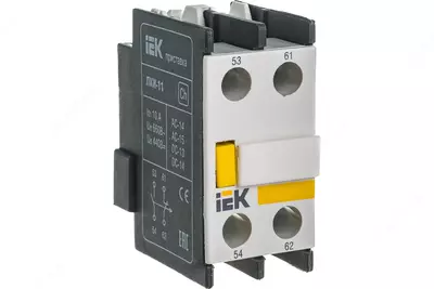 PKI prefiksi-11 qo'shimcha. kontaktlar 1z+1R IEC