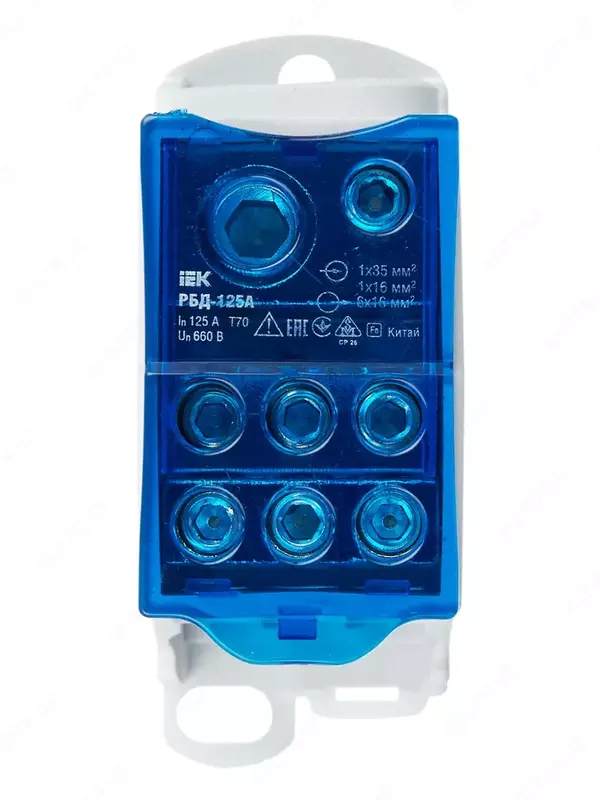 IEK Распределительный блок на DIN-рейку РБД-125А - 65 000 сум