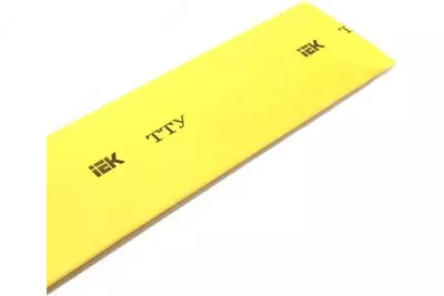 Термоусадочная трубка ТТУ 40/20 желтая 1 м IEK