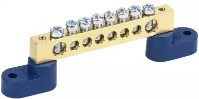 IEK Шина N "ноль" на двух угловых изол ШНИ-8х12-10-У2-С