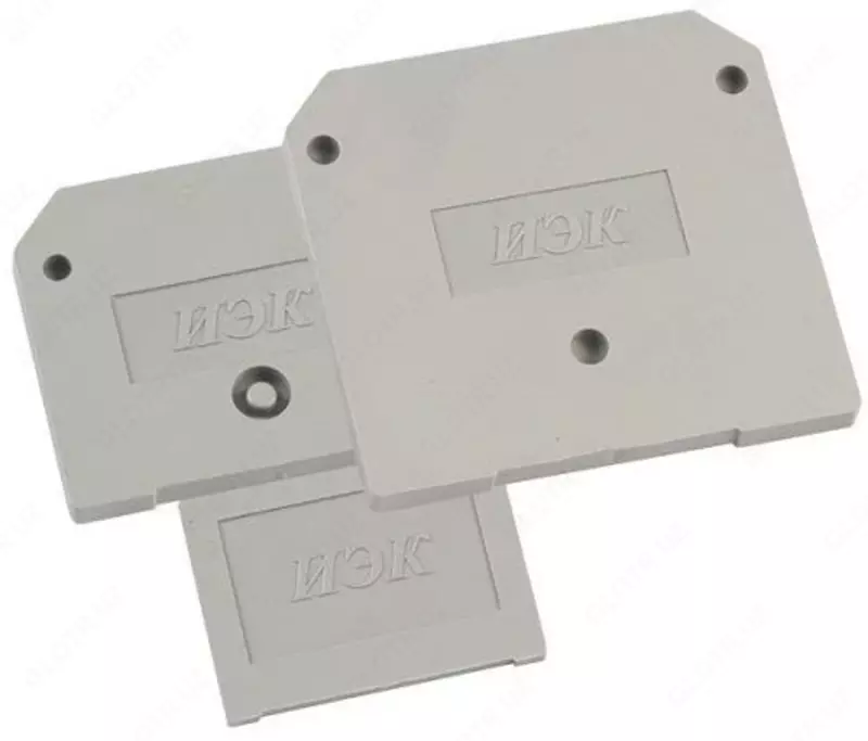 Заглушка для ЗНИ-16 мм2 (JXB100A) серый IEK