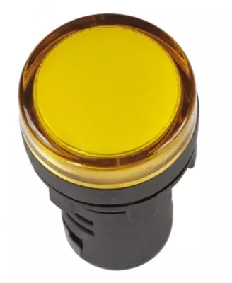 Лампа AD16DS(LED)матрица d16мм желтый 230В AC ИЭК